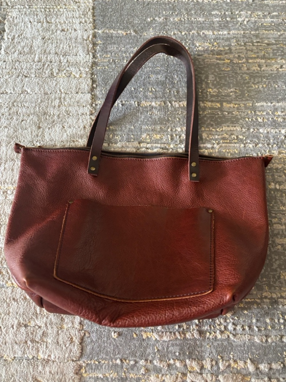 Portland Leather Goods Nutmeg Large Tote